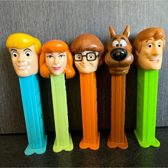 Scooby Doo Gang Pez Dispensers Set of 5 - Picture 1 of 6